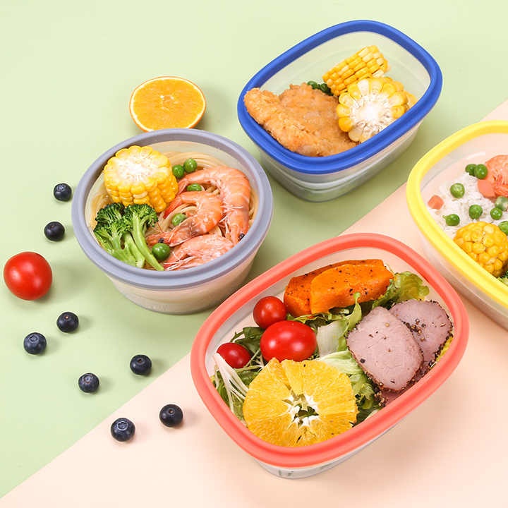 Silicone Collapsable Lunch Box